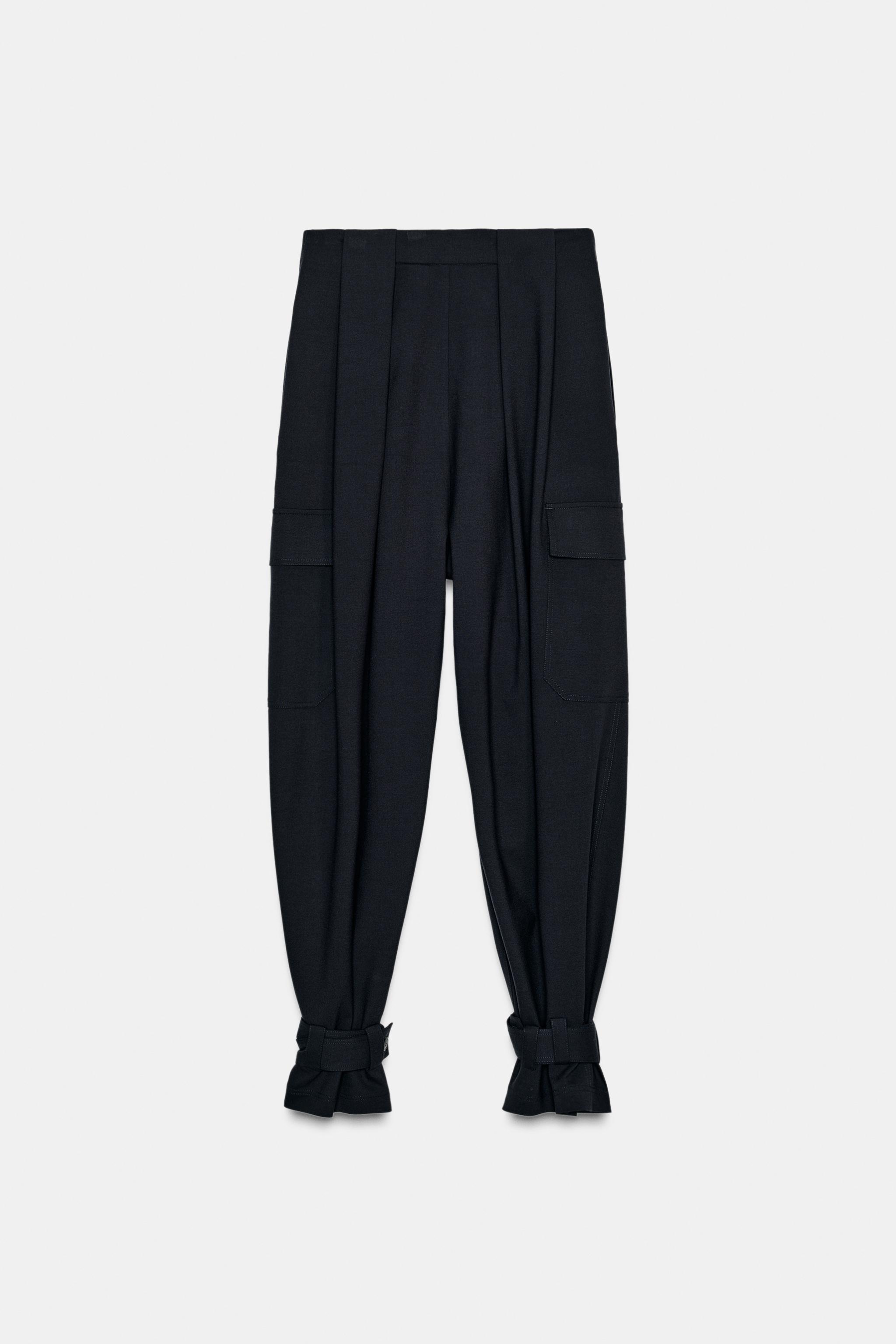 ZW COLLECTION LIMITED EDITION PLEATED CARGO PANTS